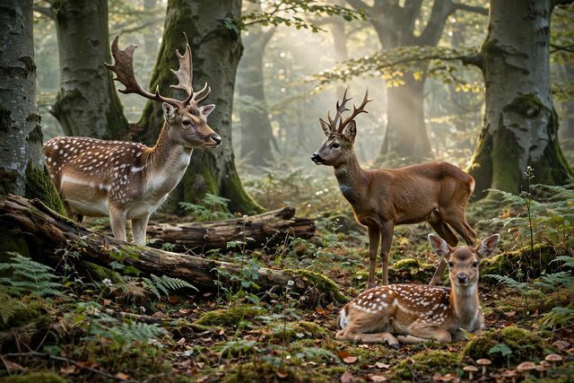 Animali della Foresta Umbra: daini, caprioli e fauna da avvistare